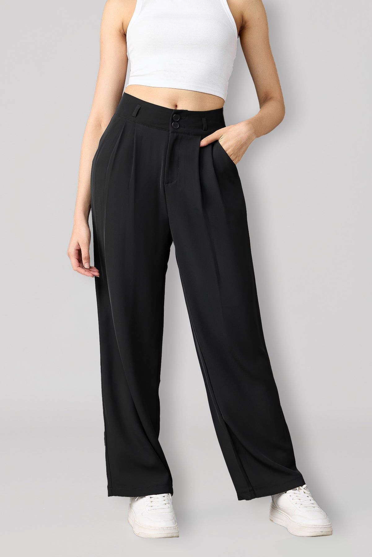 Black Korean Pant