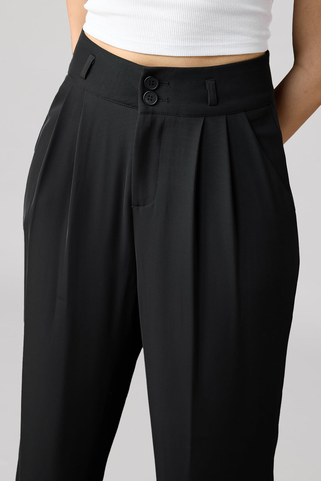 Black Korean Pant