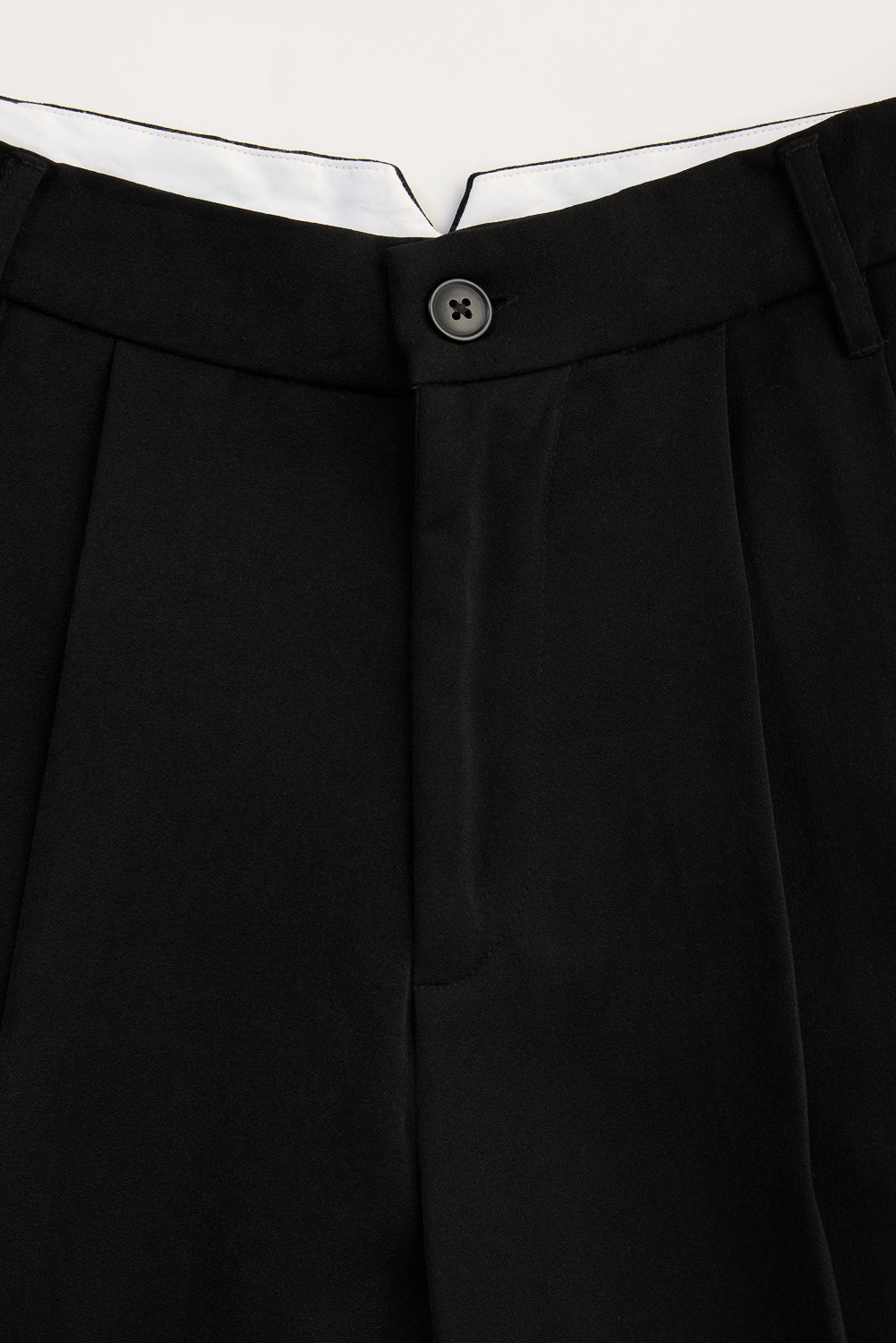 Jade Black Flex Fit Korean Pants