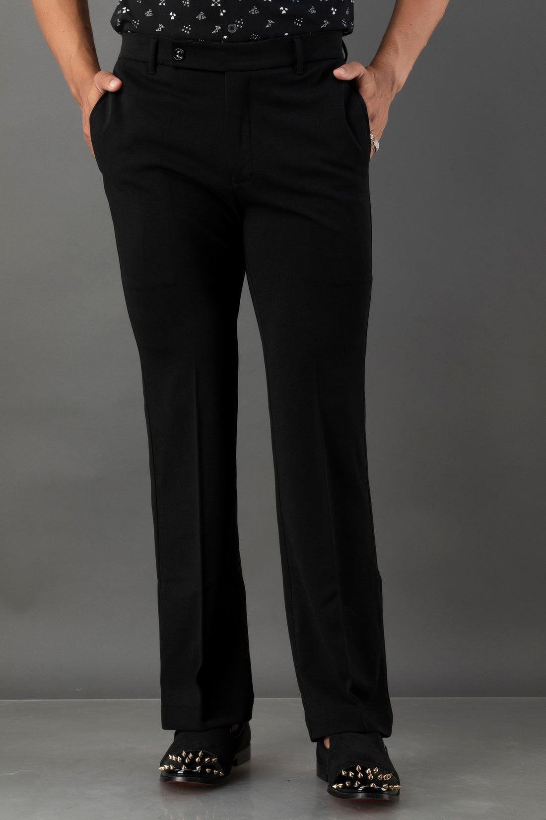 Bootcut Pants in Black